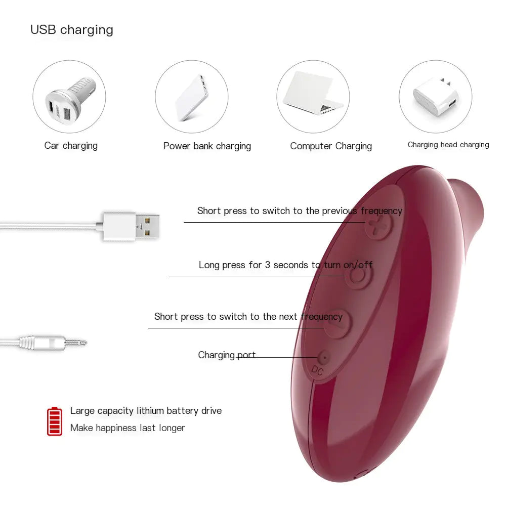 Female Clitoral Suction Stimulator Adult Toy